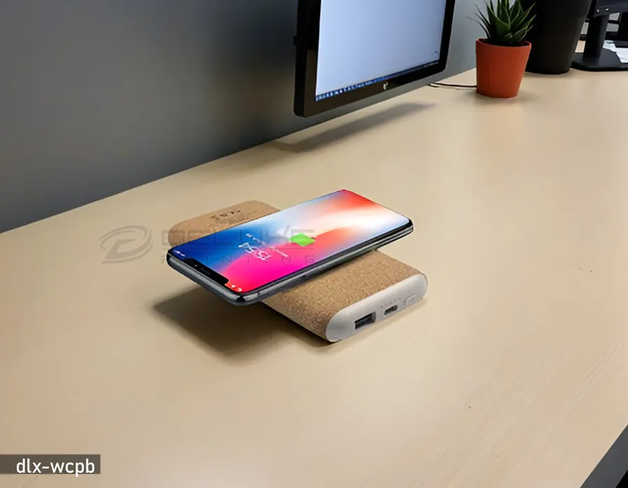 Deluxe Teho Wheat Straw Cork Power Bank Image